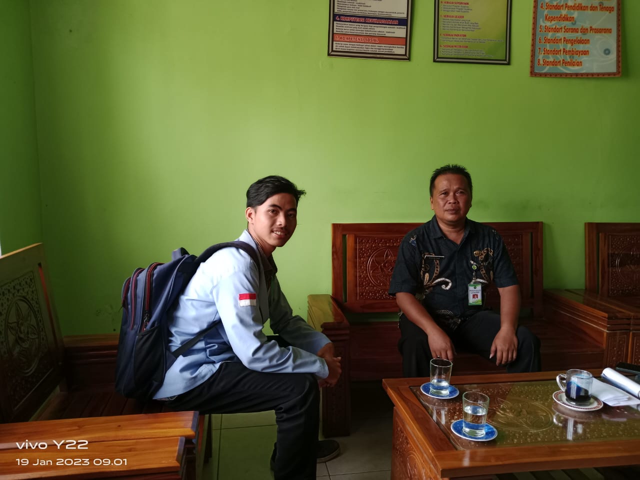 Kunjungan ke MTS Nurul Huda Karangpucung untuk Perencanaan Kegiatan Pelatihan Office oleh Mahasiswa KKN STMIK Komputama Majenang