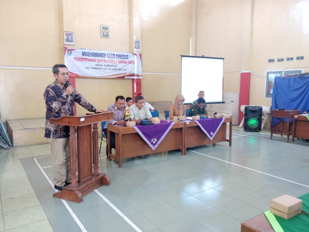 Wujudkan Ekonomi Desa yang Mandiri dan Berkeadilan, Desa Ciporos Gelar Musyawarah Khusus Pendirian Koperasi “Merah Putih”